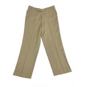 Hiltl Men's Ultimate Trousers Wool Casual Pants Beige B28